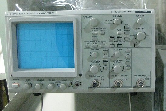 ｱﾅﾛｸﾞｵｼﾛｽｺｰﾌﾟAnalog oscilloscope